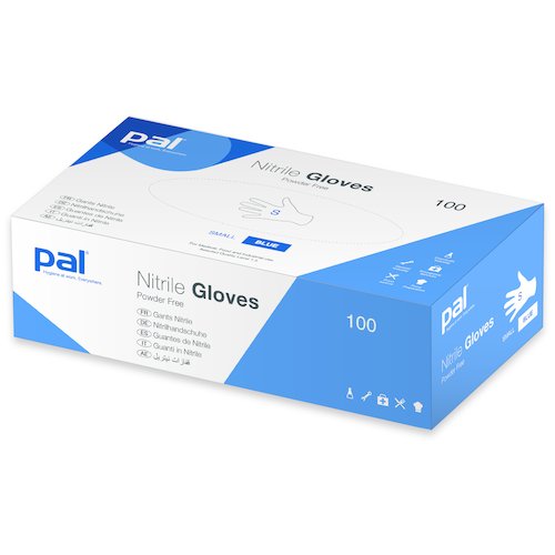 Pal R52 Nitrile Gloves (5025254032275)